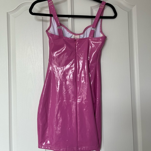 Baby Boo Addison Pink Latex Dress - Picture 4 of 7